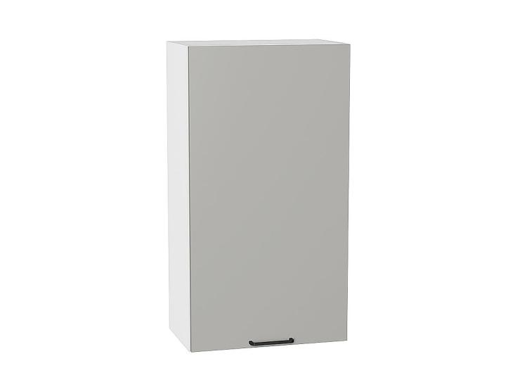 Шкаф верхний Флэт 500Н Light Grey In 2S / Белый