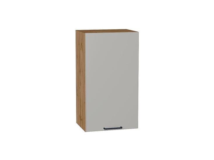 Шкаф верхний Флэт 400 Light Grey In 2S / Дуб вотан
