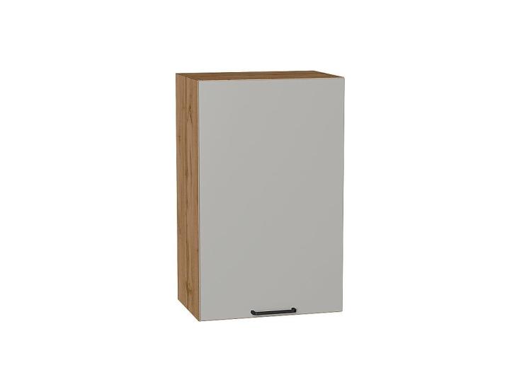Шкаф верхний Флэт 450 Light Grey In 2S / Дуб вотан