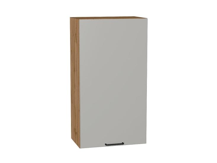 Шкаф верхний Флэт 500Н Light Grey In 2S / Дуб вотан