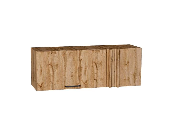 Шкаф верхний прямой угловой горизонтальный Флэт 1000 Wotan Oak 2S / Дуб вотан
