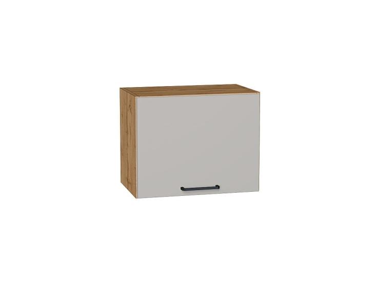 Шкаф верхний горизонтальный Флэт 450 Light Grey In 2S / Дуб вотан