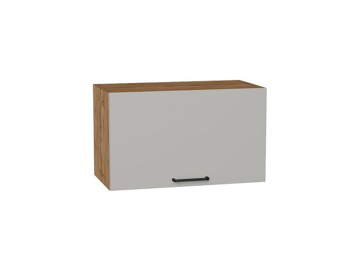 Шкаф верхний горизонтальный Флэт 600 Light Grey In 2S / Дуб вотан