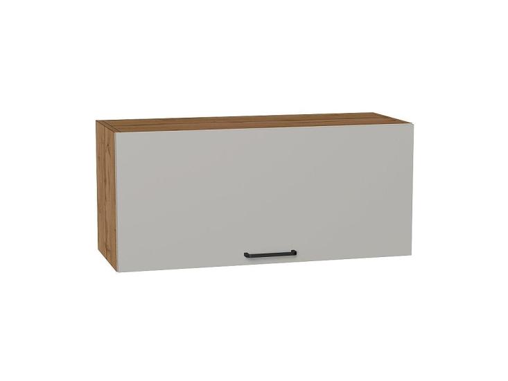 Шкаф верхний горизонтальный Флэт 800 Light Grey In 2S / Дуб вотан
