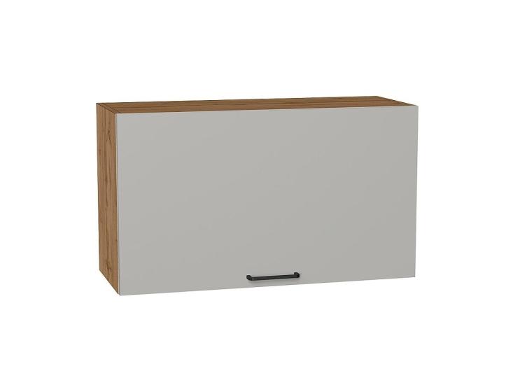 Шкаф верхний горизонтальный Флэт 800Н Light Grey In 2S / Дуб вотан