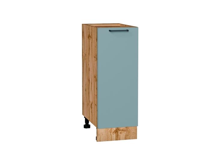 Шкаф нижний Флэт 300 Grey-green In 2S / Дуб Вотан