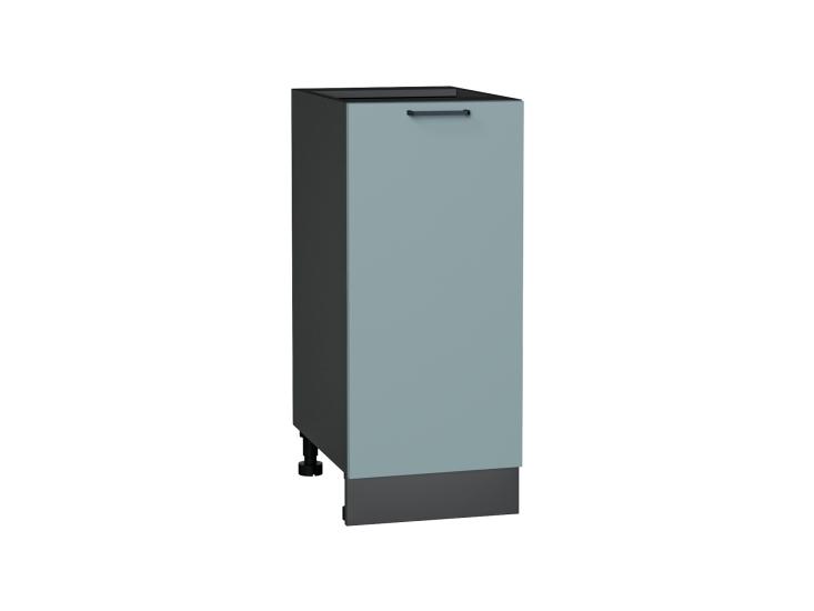 Шкаф нижний Флэт 350 Grey-green In 2S / Graphite