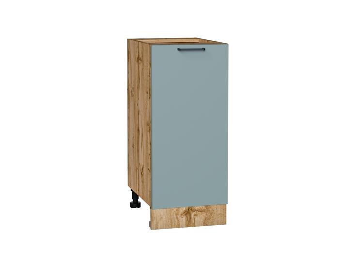 Шкаф нижний Флэт 350 Grey-green In 2S / Дуб Вотан
