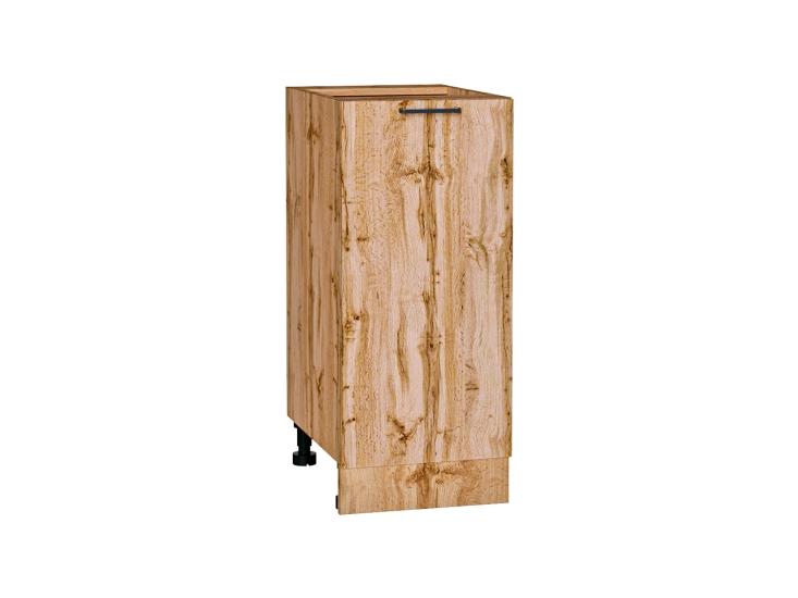 Шкаф нижний Флэт 350 Wotan Oak 2S / Дуб Вотан