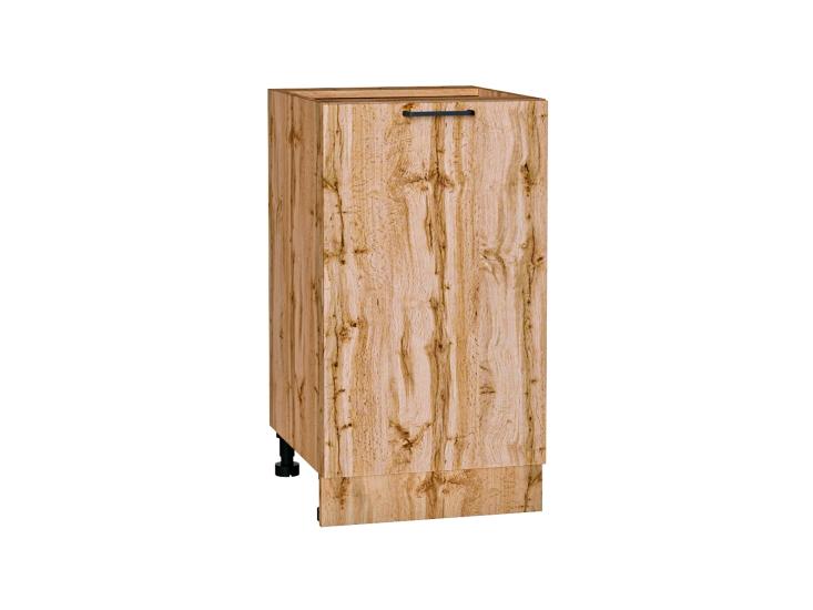 Шкаф нижний Флэт 450 Wotan Oak 2S / Дуб Вотан