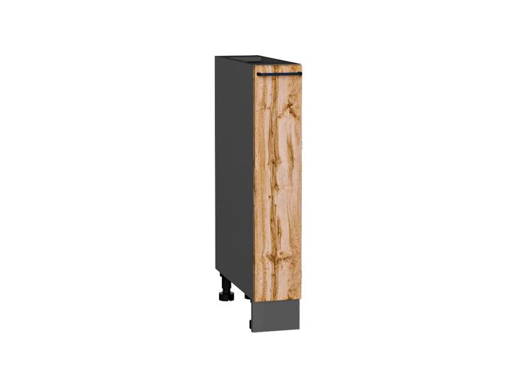 Нижняя бутылочница Флэт 150 Wotan Oak 2S / Graphite