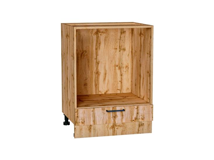 Шкаф под духовку Флэт 600 Wotan Oak 2S / Дуб Вотан