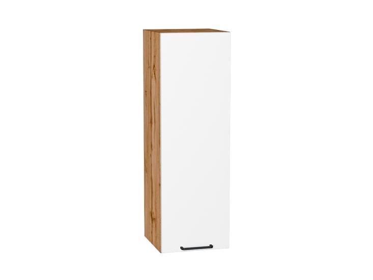 Шкаф верхний Флэт 300Н White In 2S / Дуб Вотан