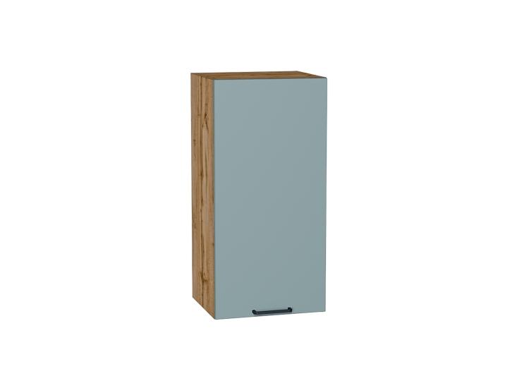 Шкаф верхний Флэт 350 Grey-green In 2S / Дуб Вотан
