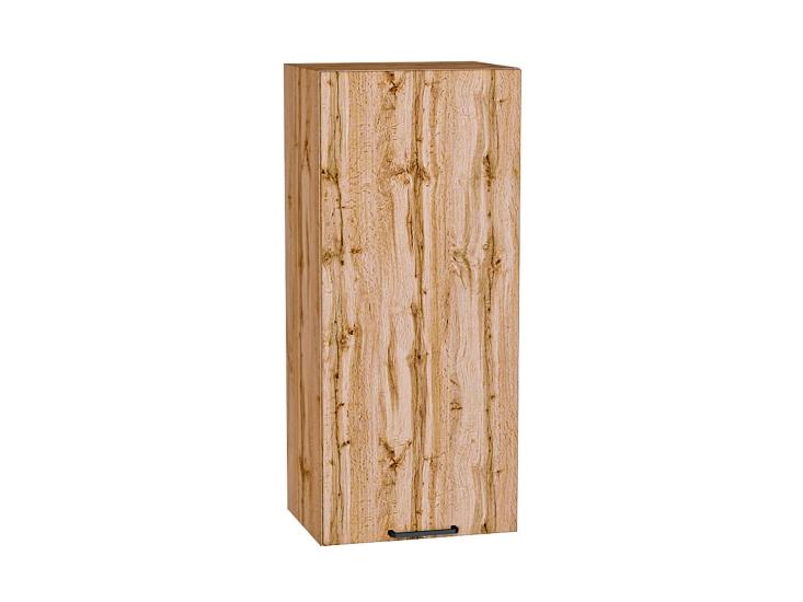Шкаф верхний Флэт 400Н Wotan Oak 2S / Дуб Вотан