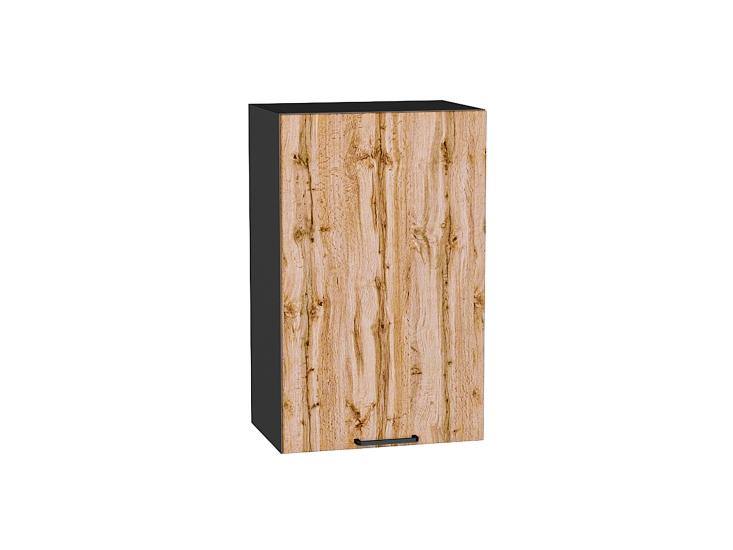 Шкаф верхний Флэт 450 Wotan Oak 2S / Graphite