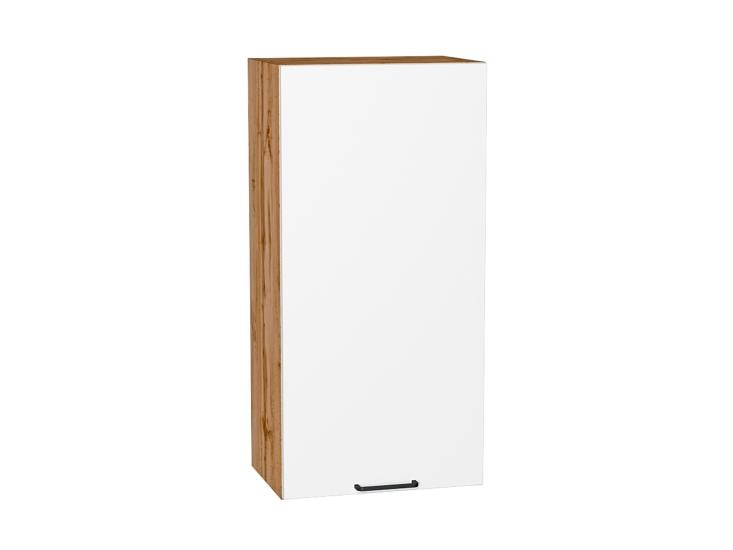 Шкаф верхний Флэт 450Н White In 2S / Дуб Вотан