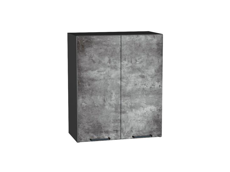 Шкаф верхний Флэт 600 Temple Stone 2S / Graphite