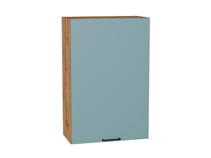 Шкаф верхний Флэт 600МН Grey-green In 2S / Дуб Вотан