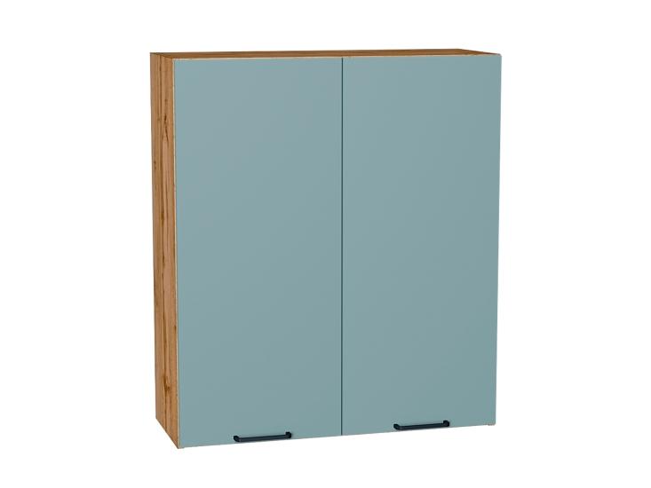 Шкаф верхний Флэт 800Н Grey-green In 2S / Дуб Вотан