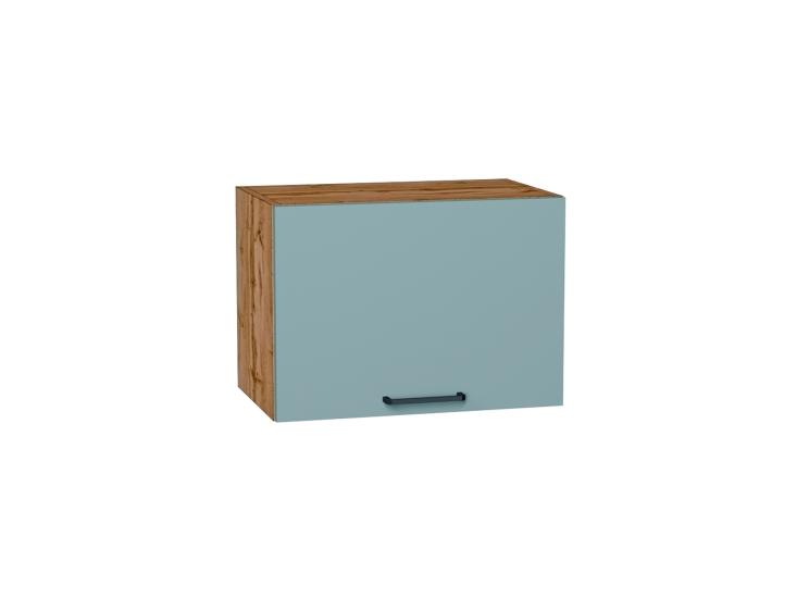 Шкаф верхний горизонтальный Флэт 500 Grey-green In 2S / Дуб Вотан