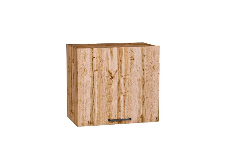 Шкаф верхний горизонтальный Флэт 500Н Wotan Oak 2S / Дуб Вотан