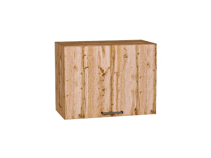 Шкаф верхний горизонтальный Флэт 600Н Wotan Oak 2S / Дуб Вотан