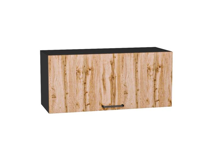 Шкаф верхний горизонтальный Флэт 800 Wotan Oak 2S / Graphite