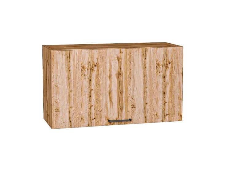 Шкаф верхний горизонтальный Флэт 800Н Wotan Oak 2S / Дуб Вотан