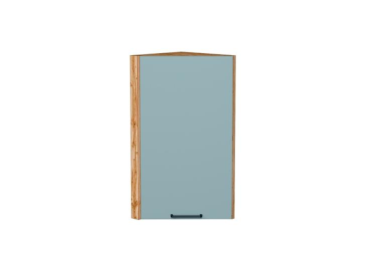 Шкаф верхний торцевой Флэт 300 Grey-green In 2S / Дуб Вотан