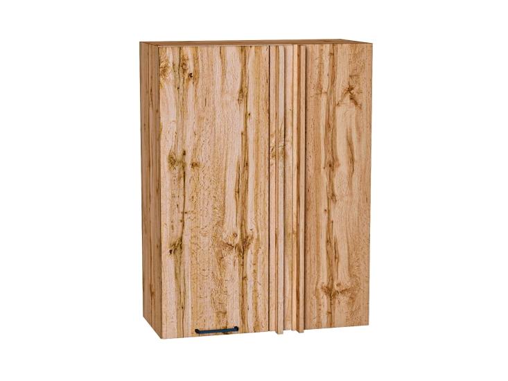 Шкаф верхний прямой угловой Флэт 700Н Wotan Oak 2S / Дуб Вотан