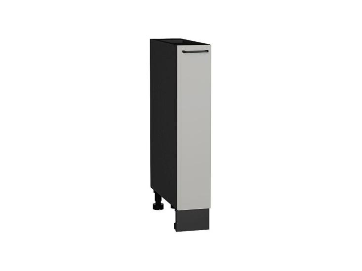 Нижняя бутылочница Флэт 150 Light Grey In 2S / Graphite