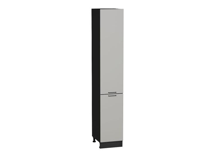 Шкаф пенал Флэт 400Н (для верхних шкафов 920) Light Grey In 2S / Graphite