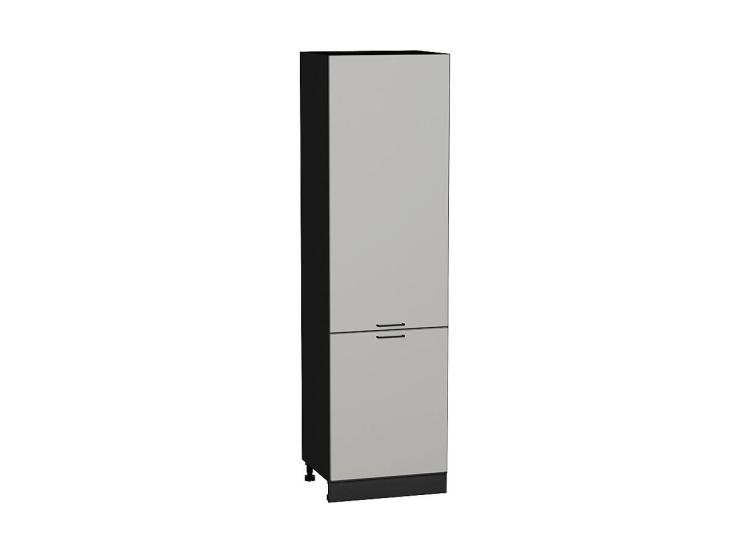 Шкаф пенал Флэт 600 (для верхних шкафов 720) Light Grey In 2S / Graphite