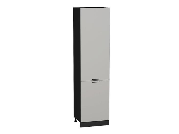 Шкаф пенал Флэт 600Н (для верхних шкафов 920) Light Grey In 2S / Graphite
