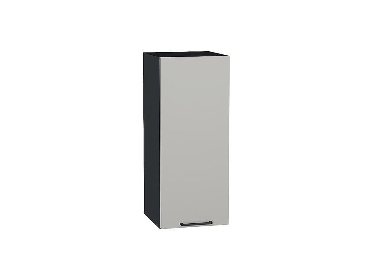 Шкаф верхний Флэт 300 Light Grey In 2S / Graphite