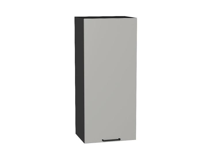 Шкаф верхний Флэт 400Н Light Grey In 2S / Graphite