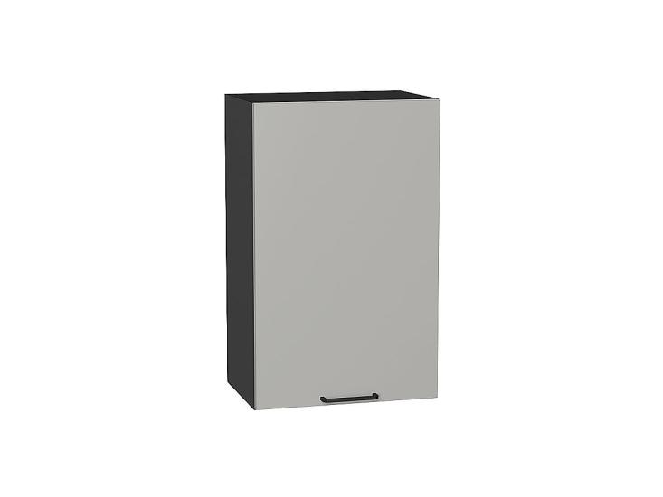 Шкаф верхний Флэт 450 Light Grey In 2S / Graphite