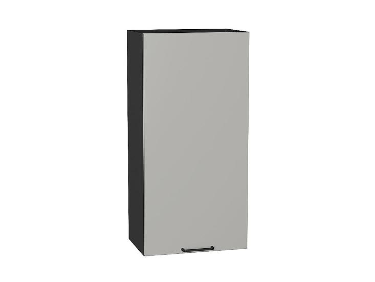 Шкаф верхний Флэт 450Н Light Grey In 2S / Graphite