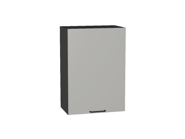 Шкаф верхний Флэт 500 Light Grey In 2S / Graphite
