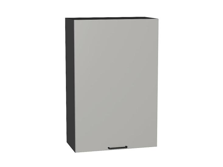 Шкаф верхний Флэт 600МН Light Grey In 2S / Graphite