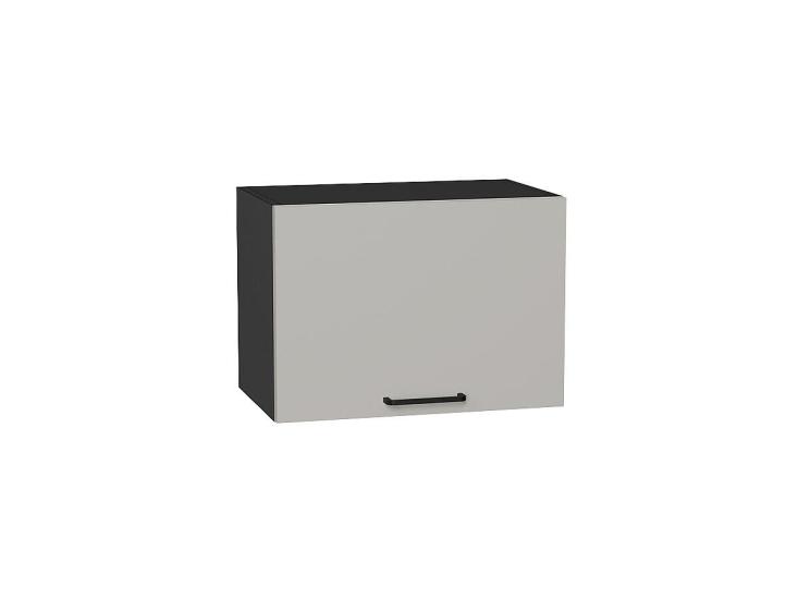 Шкаф верхний горизонтальный Флэт 500 Light Grey In 2S / Graphite