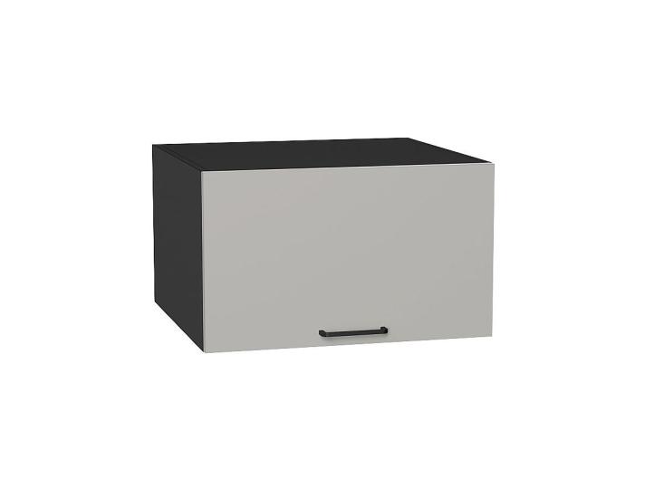 Шкаф верхний горизонтальный с увеличенной глубиной Флэт 610 Light Grey In 2S / Graphite