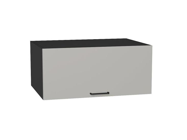 Шкаф верхний горизонтальный с увеличенной глубиной Флэт 810 Light Grey In 2S / Graphite