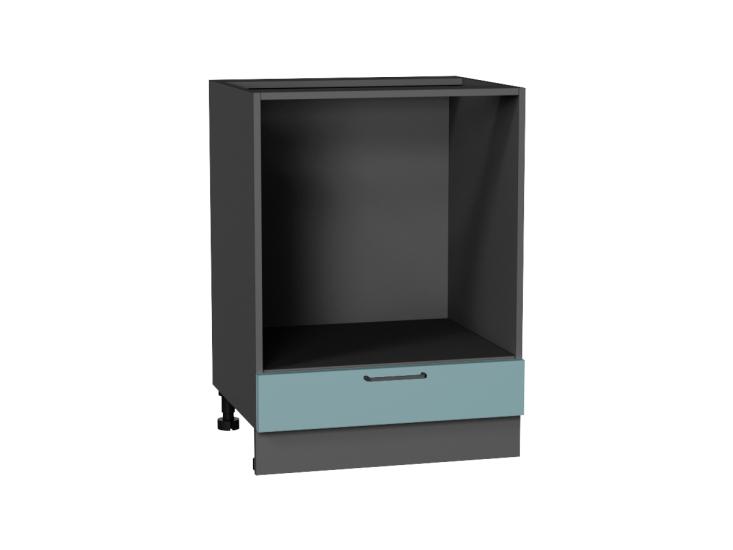 Шкаф под духовку Флэт 600 Grey-green In 2S / Graphite