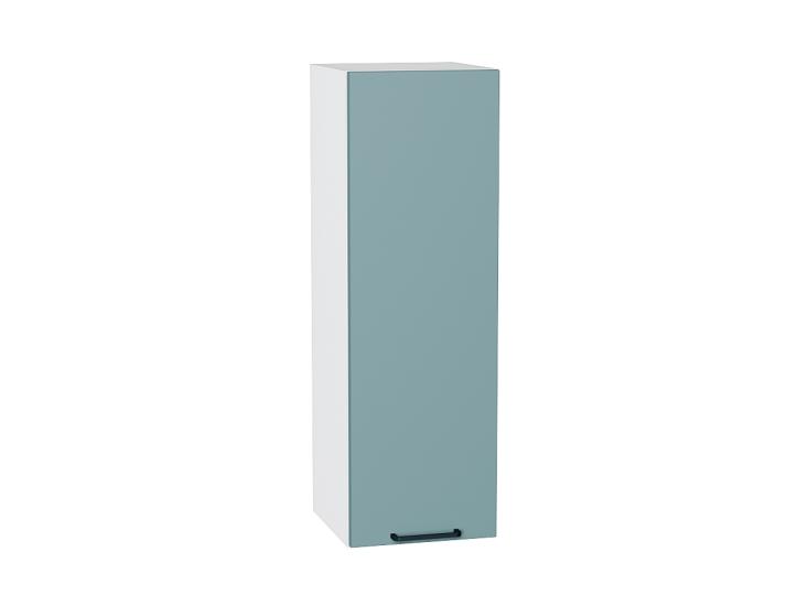 Шкаф верхний Флэт 300Н Grey-green In 2S / Белый