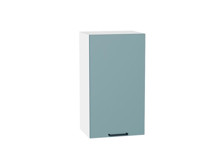 Шкаф верхний Флэт 400 Grey-green In 2S / Белый