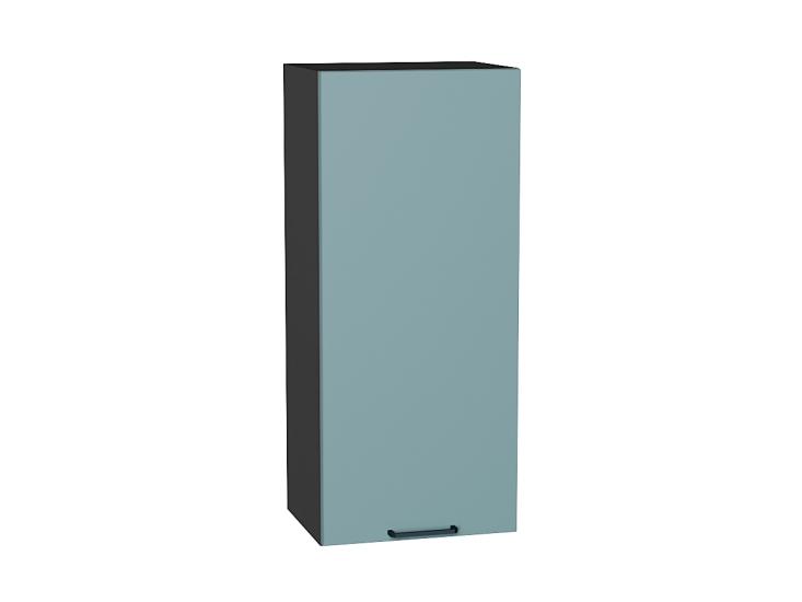 Шкаф верхний Флэт 400Н Grey-green In 2S / Graphite