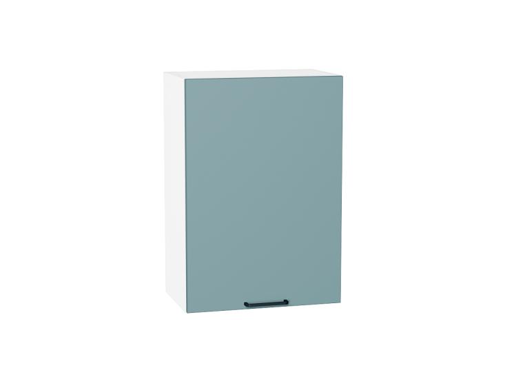 Шкаф верхний Флэт 500 Grey-green In 2S / Белый