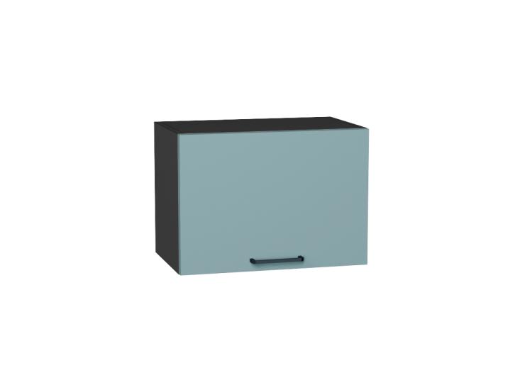 Шкаф верхний горизонтальный Флэт 500 Grey-green In 2S / Graphite